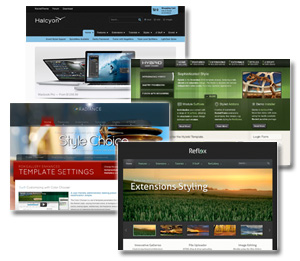 CMS template samples